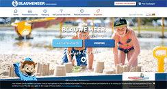 Desktop Screenshot of de.vakantieparkblauwemeer.be