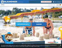 Tablet Screenshot of de.vakantieparkblauwemeer.be